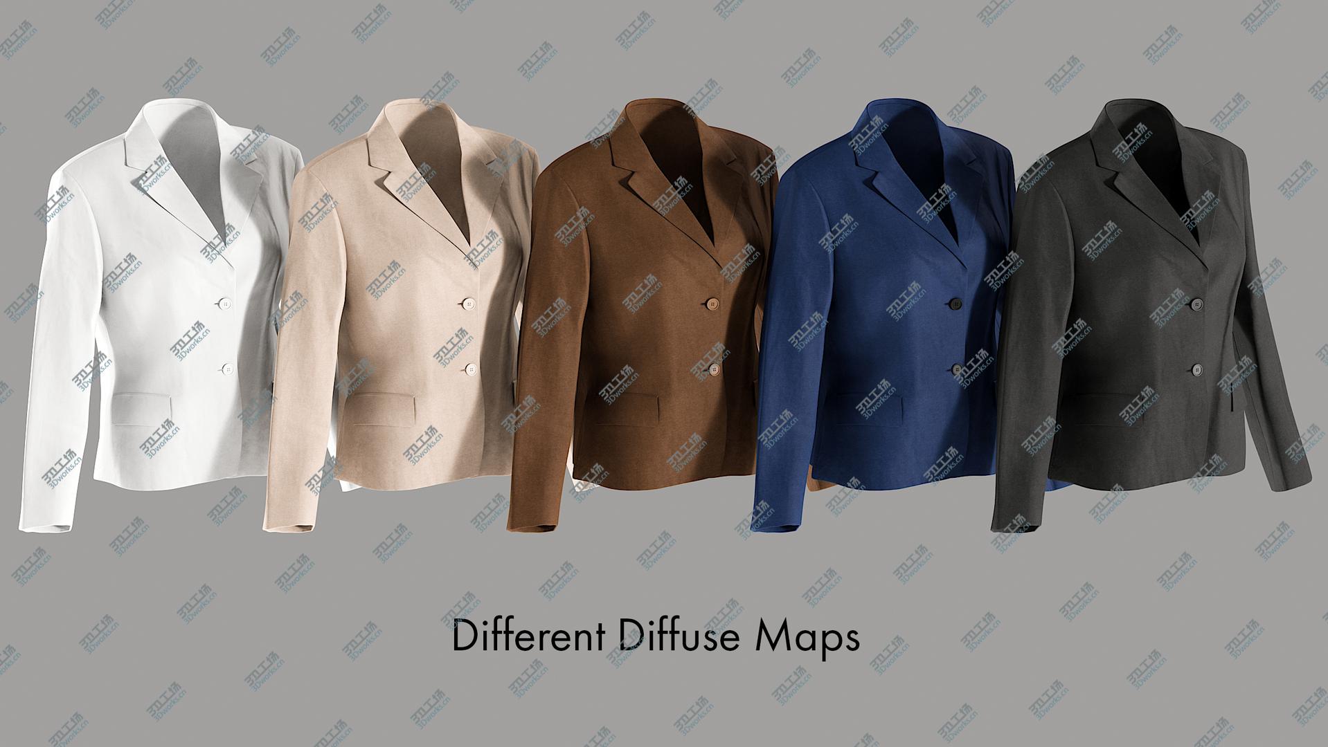 images/goods_img/202104094/Men's and Women's Blazers 3D model/2.jpg